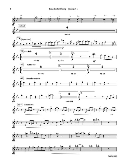 King Porter Stomp - arr. Michael Johancsik