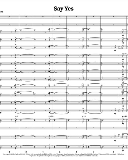Say Yes - Joe Sullivan