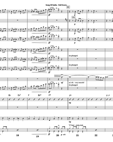 Song of India - arr. Taylor Donaldson (Little Big Band)