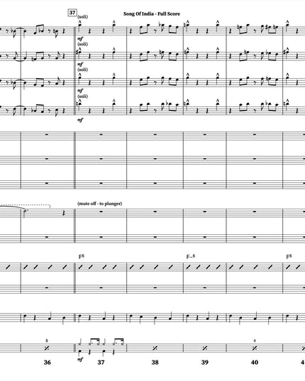 Song of India - arr. Taylor Donaldson (Little Big Band)