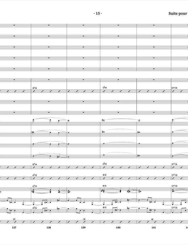 Suite for Clarinet and Jazz Orchestra - 3. Créative Corporation - Yvan Belleau / Kálmán Oláh