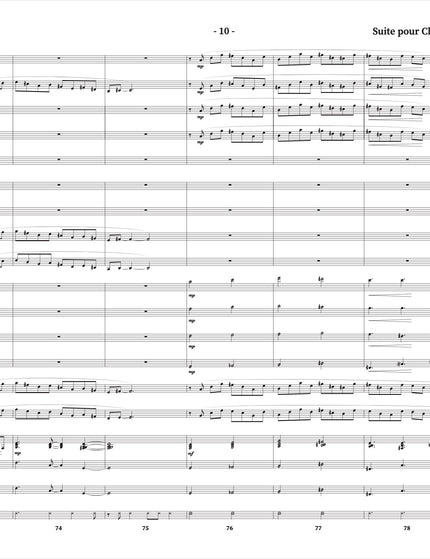 Suite for Clarinet and Jazz Orchestra - 4. Homme d'Étincelles (Burning Man) - Yvan Belleau / Kálmán Oláh