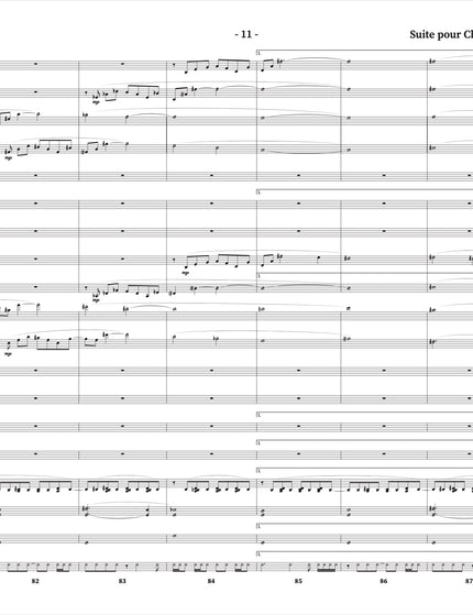 Suite for Clarinet and Jazz Orchestra - 4. Homme d'Étincelles (Burning Man) - Yvan Belleau / Kálmán Oláh
