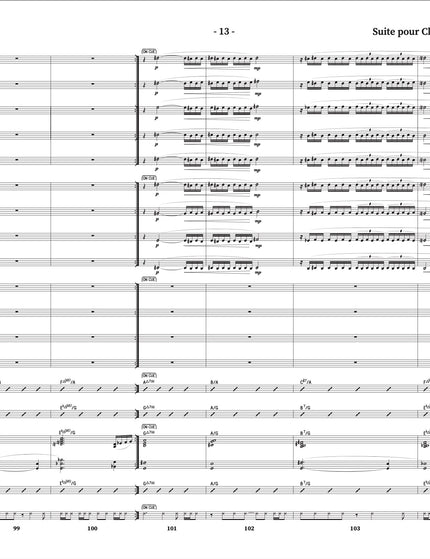Suite for Clarinet and Jazz Orchestra - 4. Homme d'Étincelles (Burning Man) - Yvan Belleau / Kálmán Oláh