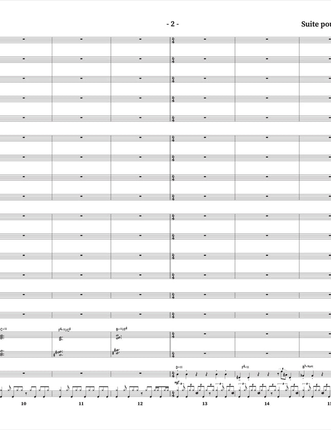 Suite for Clarinet and Jazz Orchestra - 5. Transformation - Yvan Belleau / Kálmán Oláh