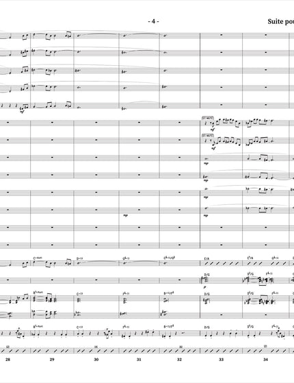 Suite for Clarinet and Jazz Orchestra - 5. Transformation - Yvan Belleau / Kálmán Oláh