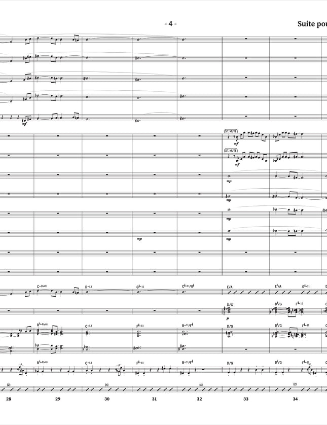 Suite for Clarinet and Jazz Orchestra - 5. Transformation - Yvan Belleau / Kálmán Oláh