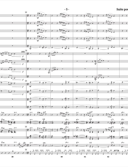 Suite for Clarinet and Jazz Orchestra - 5. Transformation - Yvan Belleau / Kálmán Oláh