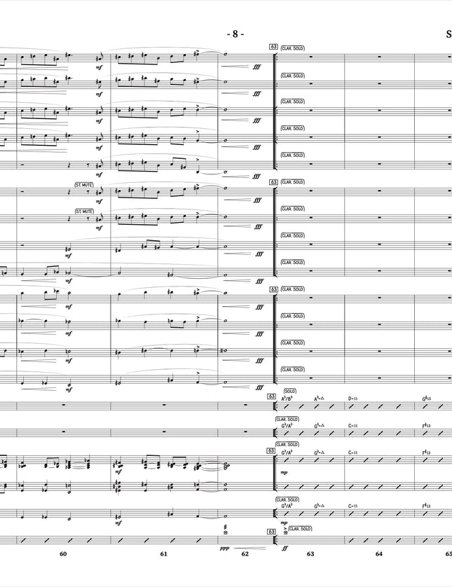 Suite for Clarinet and Jazz Orchestra - 6. Latence (Latency) - Yvan Belleau / Kálmán Oláh