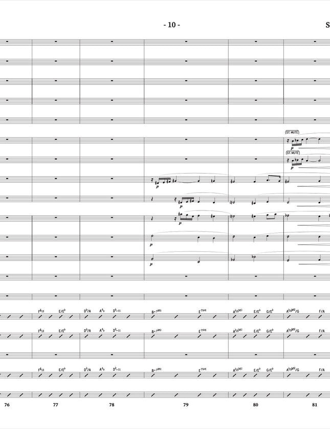 Suite for Clarinet and Jazz Orchestra - 6. Latence (Latency) - Yvan Belleau / Kálmán Oláh