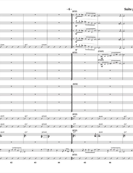 Suite for Clarinet and Jazz Orchestra - 7. Quintissime - Yvan Belleau / Kálmán Oláh