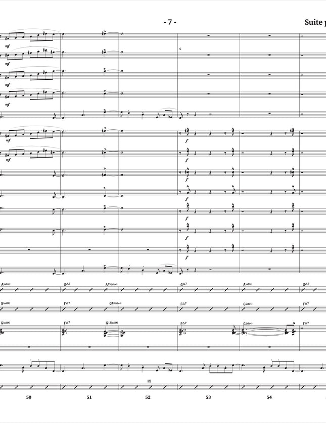 Suite for Clarinet and Jazz Orchestra - 7. Quintissime - Yvan Belleau / Kálmán Oláh