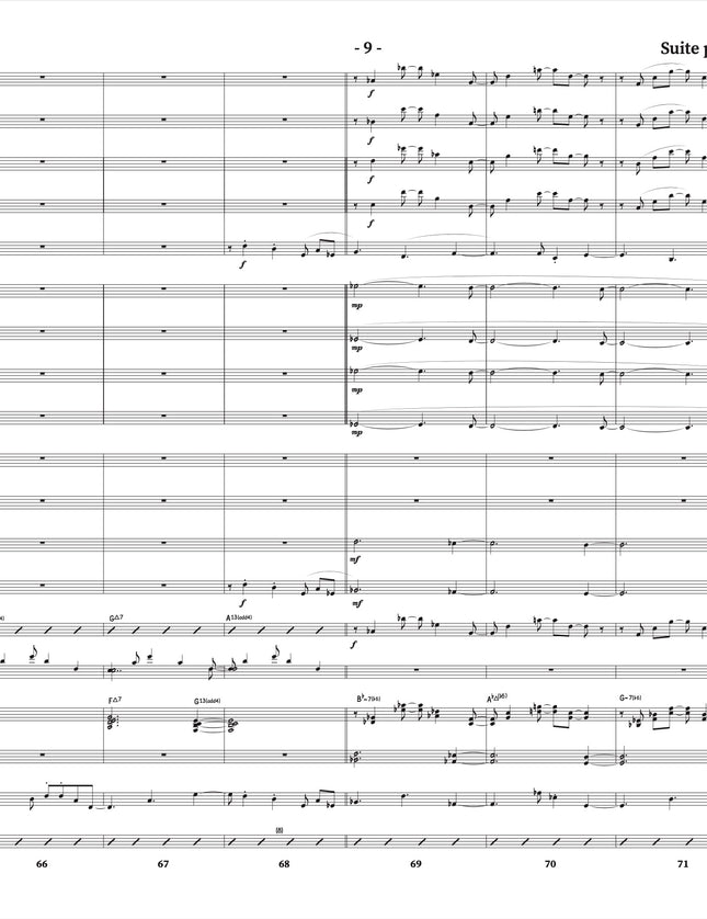 Suite for Clarinet and Jazz Orchestra - 7. Quintissime - Yvan Belleau / Kálmán Oláh