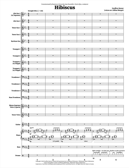 Hibiscus - Geoffrey Keezer (voices arr. Gillian Margot)