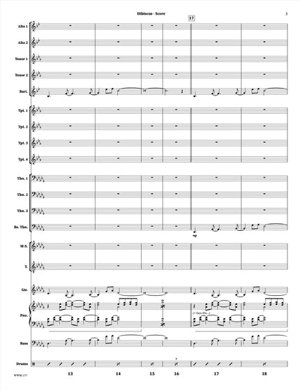 Hibiscus - Geoffrey Keezer (voices arr. Gillian Margot)