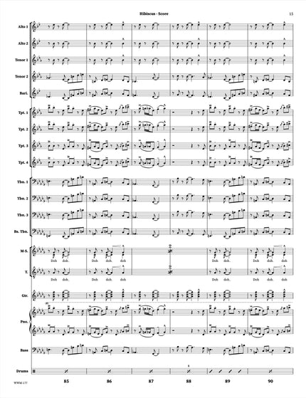 Hibiscus - Geoffrey Keezer (voices arr. Gillian Margot)