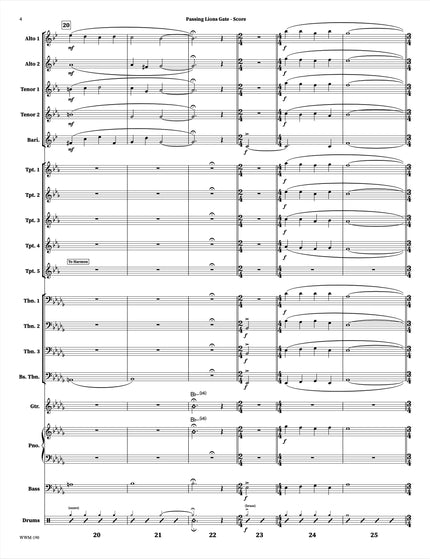 Passing Lions Gate - Christine Jensen