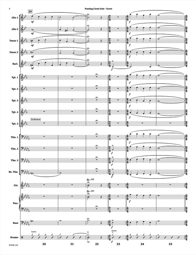 Passing Lions Gate - Christine Jensen