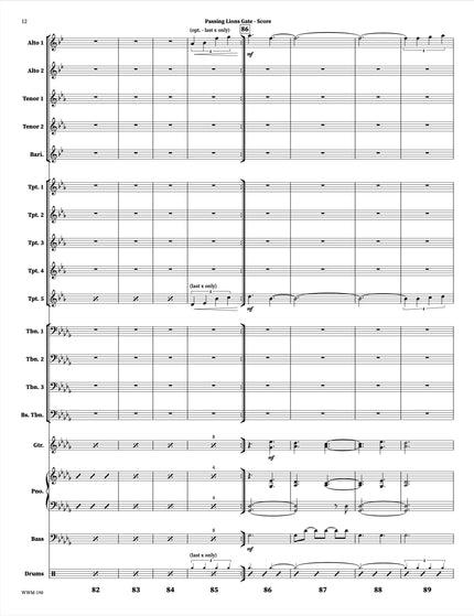 Passing Lions Gate - Christine Jensen