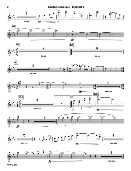 Passing Lions Gate - Christine Jensen