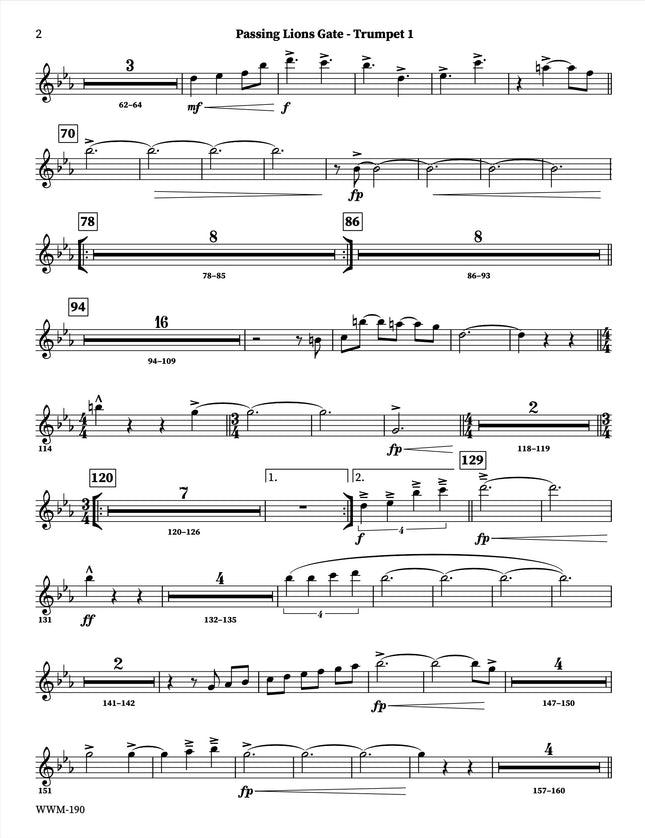 Passing Lions Gate - Christine Jensen