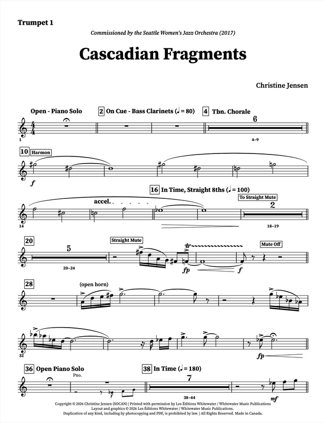Cascadian Fragments - Christine Jensen