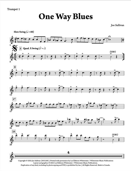 One Way Blues - Joe Sullivan