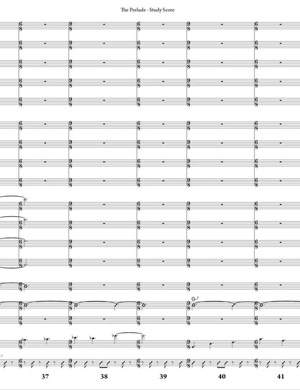 October Suite: 1. The Prelude - Joe Sullivan (Study Score)