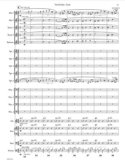 Vernal Suite - Christine Jensen (Study Score)