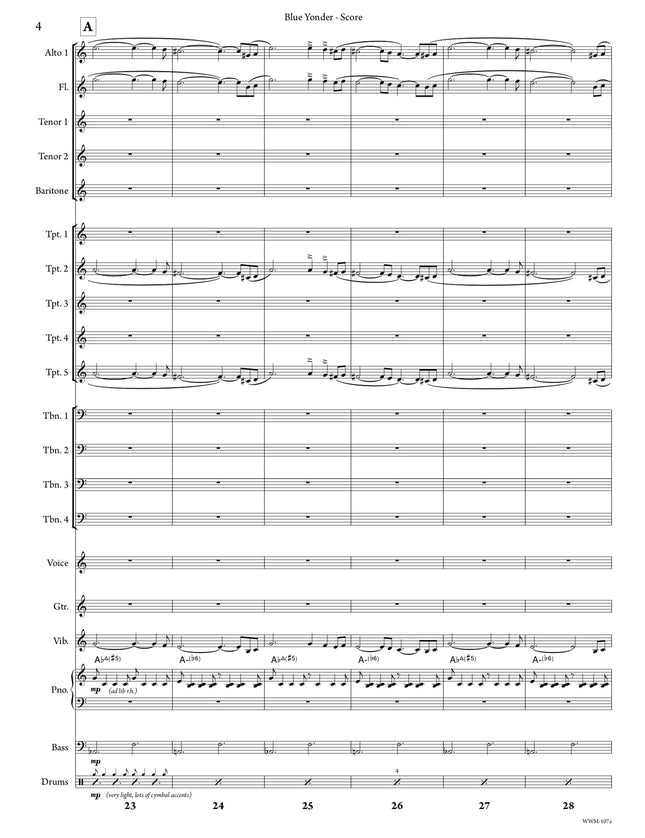 Blue Yonder - Christine Jensen (Study Score)