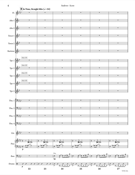 Seafever - Christine Jensen (Study Score)
