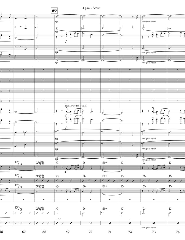 4 p.m. - Greg Runions (Study Score)