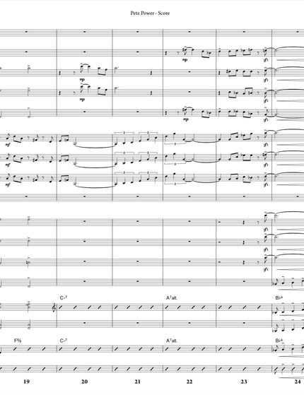 Pete Power - Joe Sullivan (Study Score)