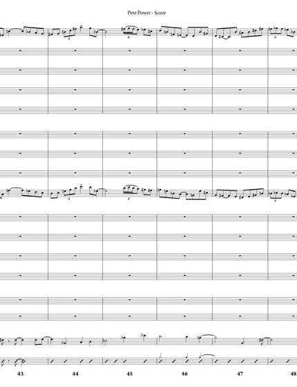 Pete Power - Joe Sullivan (Study Score)