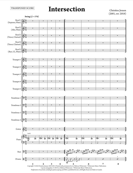 Intersection - Christine Jensen (Study Score)