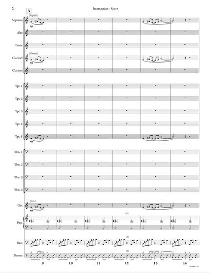 Intersection - Christine Jensen (Study Score)