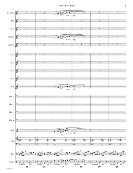 Intersection - Christine Jensen (Study Score)