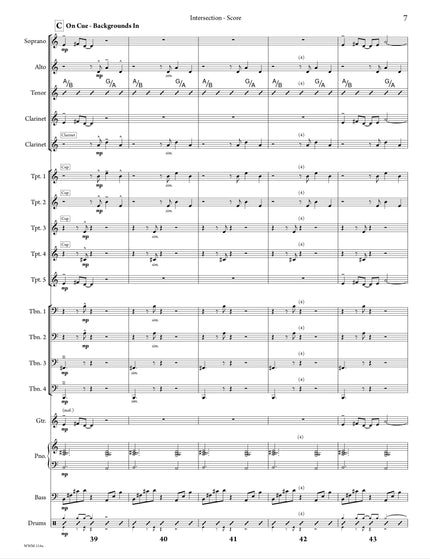 Intersection - Christine Jensen (Study Score)