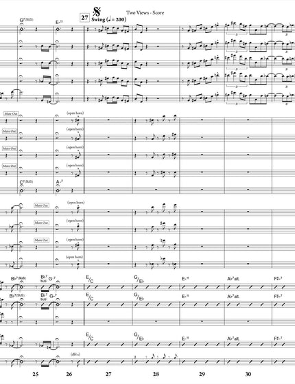 Two Views - Joe Sullivan (Study Score)