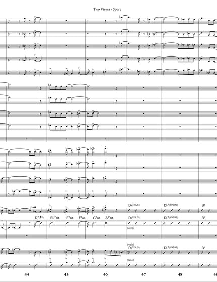 Two Views - Joe Sullivan (Study Score)