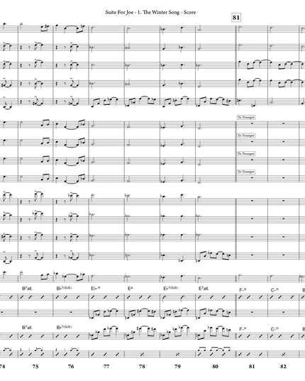 Suite For Joe: 1. The Winter Song - Jean-Nicolas Trottier