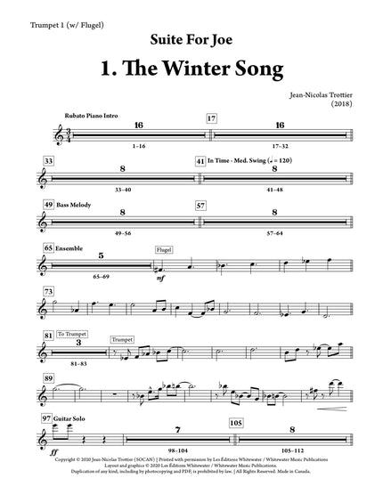 Suite For Joe: 1. The Winter Song - Jean-Nicolas Trottier