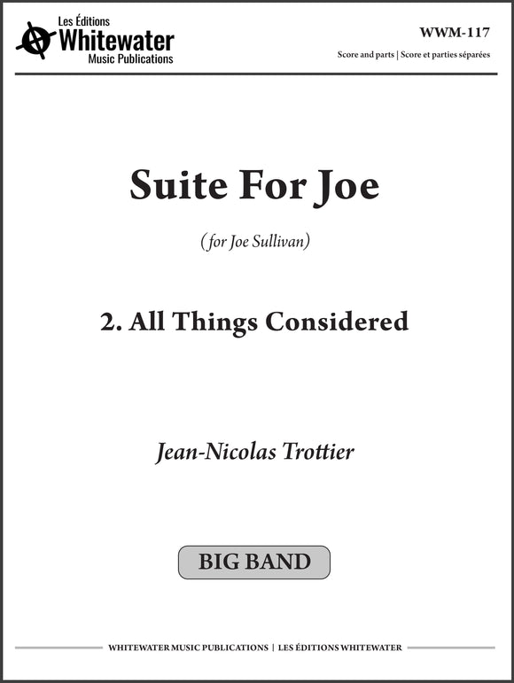 Suite For Joe: 2. All Things Considered - Jean-Nicolas Trottier