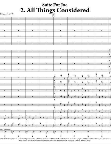 Suite For Joe: 2. All Things Considered - Jean-Nicolas Trottier