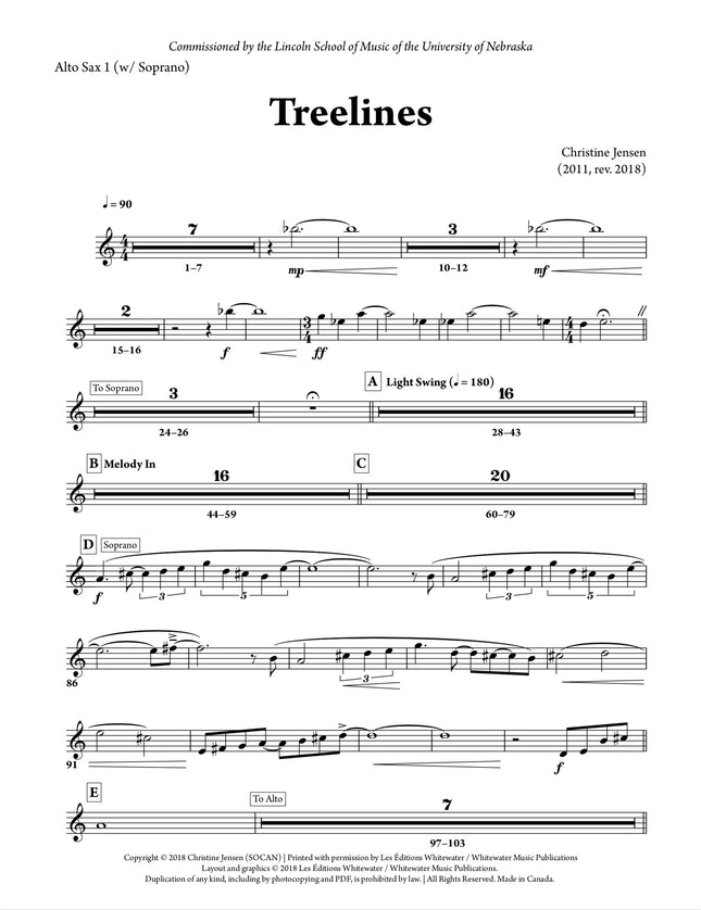 Treelines - Christine Jensen