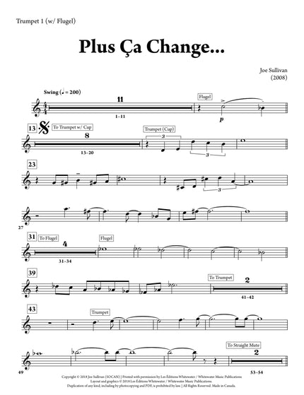 Plus Ça Change... - Joe Sullivan
