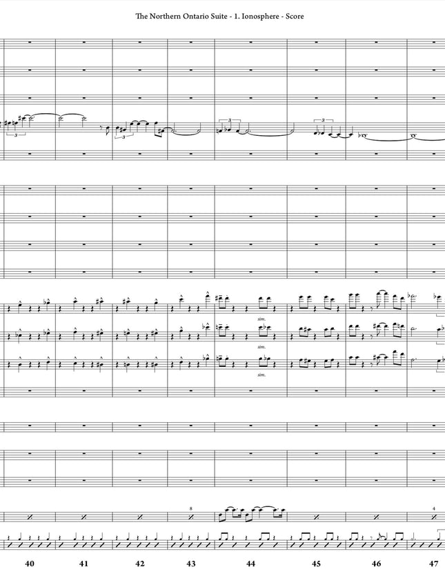 The Northern Ontario Suite: 1. Ionosphere - Joe Sullivan