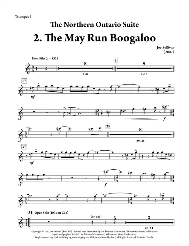 The Northern Ontario Suite: 2. The May Run Boogaloo - Joe Sullivan