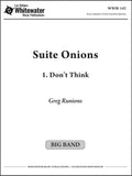 Suite Onions: 1. Don't Think - Greg Runions