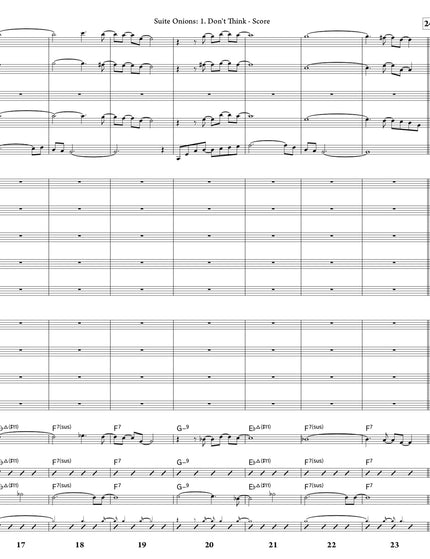 Suite Onions: 1. Don't Think - Greg Runions